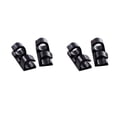 thumbnail image 4 of Decodeary 20Pcs/Set Self Adhesive Cable Clips Wire Straps Cord Organizer Desk Management black 2Set, 4 of 6