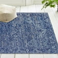 thumbnail image 6 of ReaLife Rugs Machine Washable Printed Vintage Distressed Traditional Blue Eco-friendly Recycled Fiber Area Runner Rug (2'6" x 8'), 6 of 9