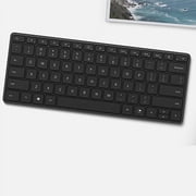 Microsoft Designer Compact Keyboard - Matte Black. Standalone Wireless Bluetooth Keyboard. Compatible with Bluetooth Enabled PCs/Mac