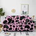 thumbnail image 6 of Home Living Luxury 3D Pink Leopard Print Sofa r Seat Protector Cover Elastic Slipcover Couch Cover 1-4 Seater Sofa Cover, 6 of 6