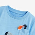 thumbnail image 6 of LYMAYTER Toddler Baby Cartoon T-Shirts for Boys Summer Short Sleeve Tees Shirt Tops Kids Crew Neck Cotton Shirts for 1-9T, 6 of 9