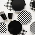 thumbnail image 2 of Black & White Signature Checker Large Napkins - 20ct, 2 of 7