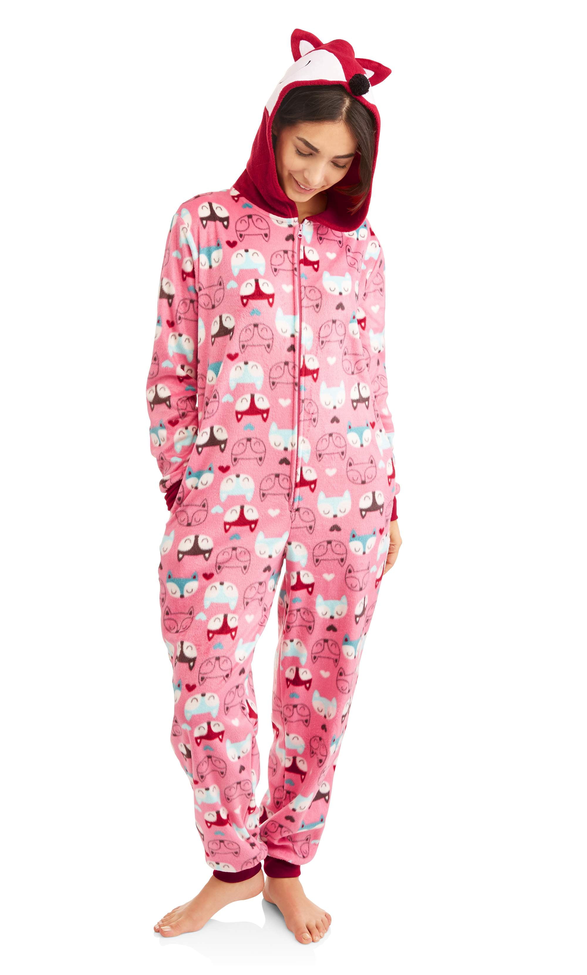 fox one piece pajamas