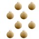 thumbnail image 1 of Bolas de terciopelo para árbol de Navidad, 8 unidades, bolas navideñas de terciopelo de 8 cm, pequeñas bolas de plástico irrompibles, decorativas colgantes para Navidad, hogar, boda, regalos festivos., 1 of 7