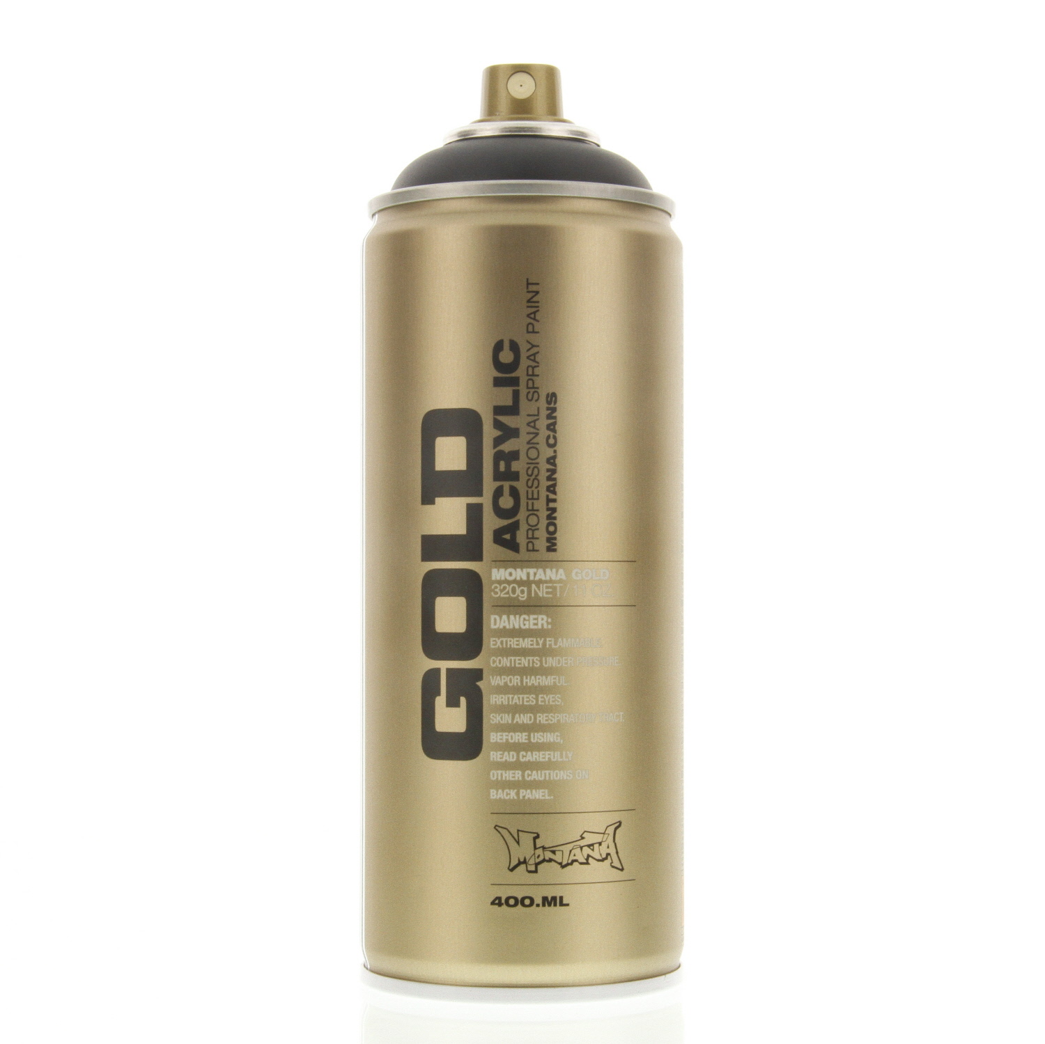 Montana GOLD 400 ml Spray Color, Shock Black