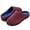 Wine/Blue, variant on Ravelier Women's Knit Dual-Tone Memory Foam Slipper