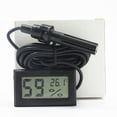 thumbnail image 2 of Medidor de Temperatura y Humedad, 10-99% -50-70 Grados Celsius Hygrometro Digital Termómetro LCD Pantalla Alta Precisión para Monitoreeo del entorno, 2 of 7