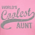 thumbnail image 3 of CafePress - World's Coolest Aunt Women's Dark T Shirt - Women's Traditional Fit Dark T-Shirt, 3 of 4