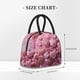 thumbnail image 2 of Fotbe Pink Glitter Heart Candy Bolsa de Almuerzo con Estampado, Lonchera Aislada, Contenedor de Comida Reutilizable Tipo Cooler a Prueba de Fugas, 2 of 6