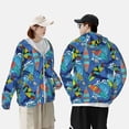 thumbnail image 6 of Haiem Hawaiian Style UPF 50+ Fishing Shirts for Men Long Sleeve UV Sun Protection Hoodie Non-Mask Outdoor Hiking Shirts, 6 of 9