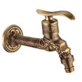 thumbnail image 1 of Creativo 1/2 '' Dragon Taldo tón único Agua Fría Grifo Del Fregadero Grifo De Montaje En Pared Decoración Para El Hogar Baoblaze Grifo de agua de latón macizo, 1 of 8