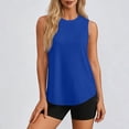 thumbnail image 5 of SwiftWear Workout Basic Tank Top Women UPF 50+ Casual Soft Crew Neck Sleeveless Lightweight Gym Running Tops, 5 of 9