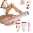 thumbnail image 4 of Body Hair Shaver Hair Removal Machine Hair Shaver Private Part Hair Removal Electric Hair Shaver 4in1 USB Rechargeable Women Electric Armpit Legs Hair Removal Body Hair Shaver, 4 of 8