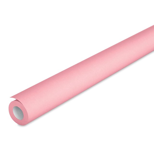 Papel para tablón de anuncios, no se decolora, resistente a la decoloración, color rosa, 24 x 60 pulgadas