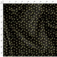 thumbnail image 4 of Soimoi Black Poly Georgette Fabric Yellow Flower & Dots Printed Fabric 1 Yard 42 Inch Wide, 4 of 5