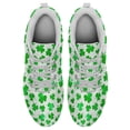 thumbnail image 2 of St Patricks Day Shoes for Women Men Running Sneakers Breathable Casual Sport Tennis Shoes White Size 12, 2 of 5