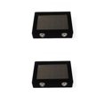 thumbnail image 3 of ZheElen Elegant And Exquisite Jewellery Display Box Large Capacity Well Organized ABS Jewellery Display Stand Ring Display Box black 2Set, 3 of 6