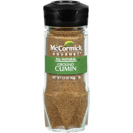 McCormick Gourmet Collection Ground Cumin, 1.5 oz, All Natural, Indian Sourced