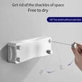 thumbnail image 2 of 5.2m Retractable Drying Rack with Double Line, (Silver)Wall-mounted Extendable Clothes Rack, for Bedroom, Bathroom, Balcony, Garden, 2 of 5