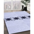 thumbnail image 3 of Ahgly Company Machine Washable Indoor Square Transitional Lavender Blue Area Rugs, 8' Square, 3 of 7