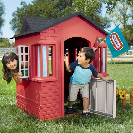 Little Tikes Cape Cottage Playhouse Red Walmart Com
