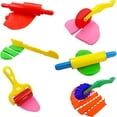 thumbnail image 2 of 7pcs Vibrant Plasticine Mold Cutter Roller Set - Create Colorful Clay Creations with Various Shapes, Animal Face Stick, and Noodle Machine - Perfect for Halloween, Christmas, and Birthday Gift Ideas, 2 of 5