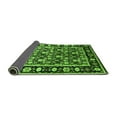 thumbnail image 2 of Ahgly Company Indoor Rectangle Oriental Green Traditional Area Rugs, 4' x 6', 2 of 4
