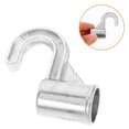 thumbnail image 2 of Shisuyan 4pcs Closet Rod Brackets Closet Rod Brackets Rod Support Racks Shower Closet Rod Holders, 2 of 8