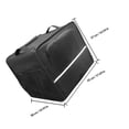 thumbnail image 2 of AURARMLET Waterproof Black Generator Cover with Mesh Pockets for Outdoor Portable Solar Power Protection, 2 of 8