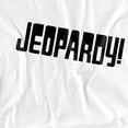 thumbnail image 2 of Popfunk Jeopardy Dark Logo Women's T Shirt, White, Medium, 2 of 5