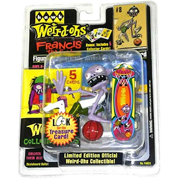 Weirdohs Figure #8 Francis (Hawk J Lloyd) With 5 Collector Trading Cards (Discontinued 2008)