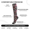 thumbnail image 2 of Sikiie Various Languages Mother 1 Pairs Compression Socks for Men and Women 15-20 mmHg Running Support Socks, 2 of 7