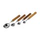 thumbnail image 2 of Juego de 4 cucharas medidoras de acero inoxidable para café y bar. argén, 2 of 9