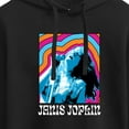 thumbnail image 3 of Janis Joplin - Janice Retro Color Waves  - Juniors Cropped Pullover Hoodie, 3 of 5
