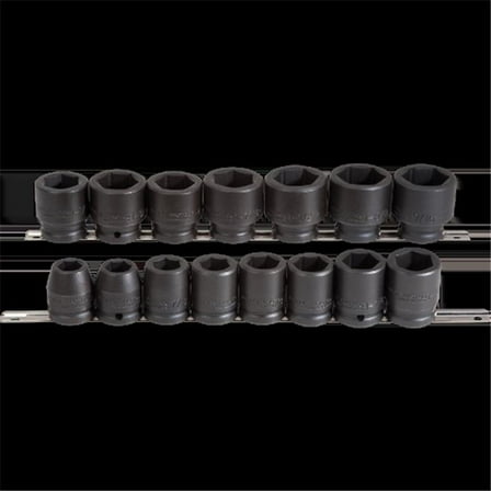 Proto 577-73105 0.75 in. Drive Impact Socket Set - 6 Point