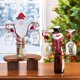 thumbnail image 3 of Portavasos De Vino Navideño, Soporte Para Vino, Encimera, Portavasos De Vino Tinto Independiente, Decoración, Adecuado Para La Decoración Del Hogar, 3 of 6