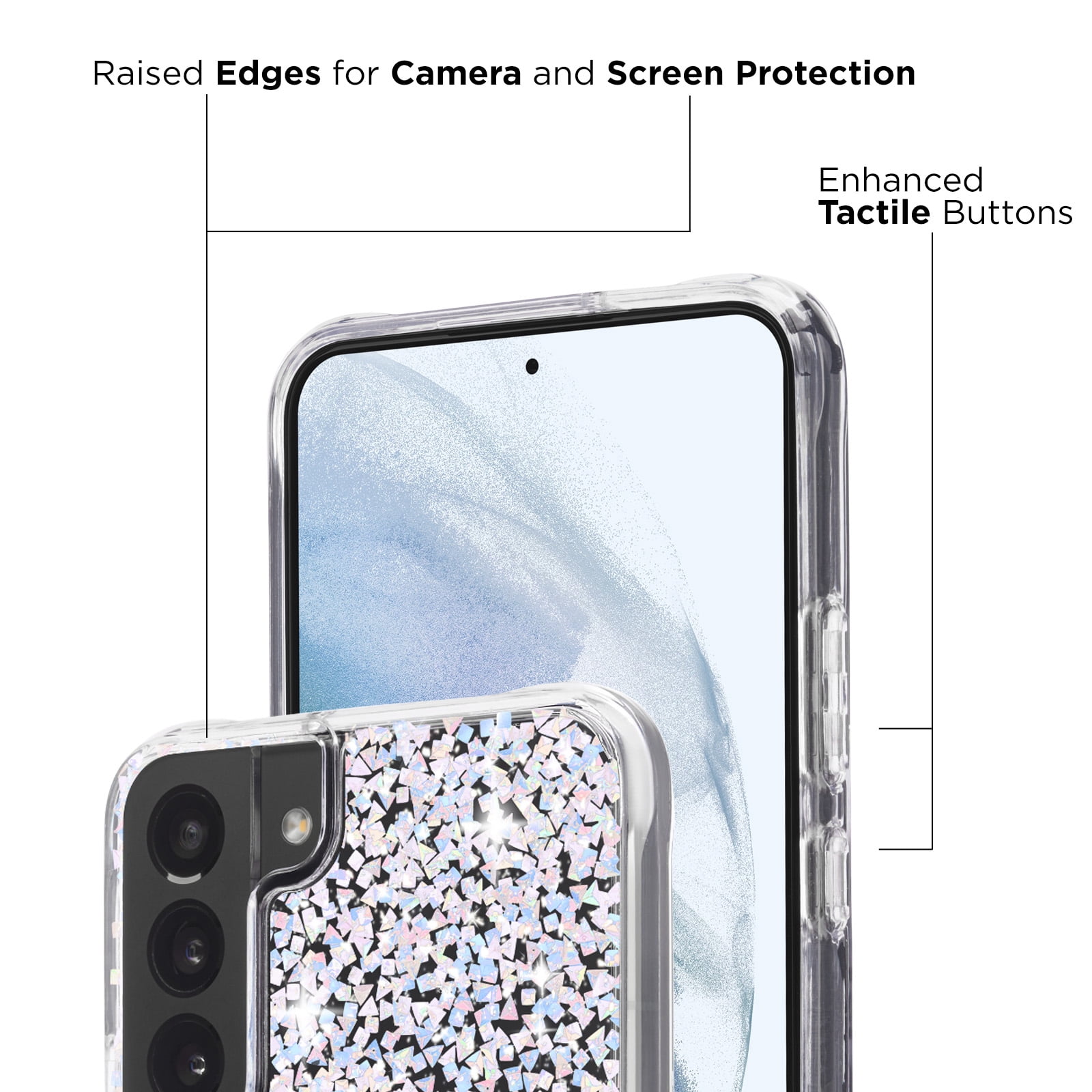 Case-Mate Samsung Galaxy S22 Plus Twinkle Case - Diamond