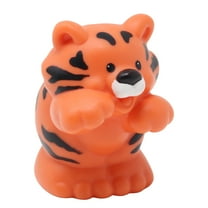 Replacement Part for Collectible Fisher-Price Little People Noah's Ark, Zoo, Circus or Musical Sounds Train Playset 77948 or M0532 - Replacement Orange and Black Stripe Tiger Figure