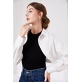 thumbnail image 4 of CAILDANL Fake Collar Long Sleeves Detachable Blouse False Collar Half Shirt Blouse Collar, 4 of 9