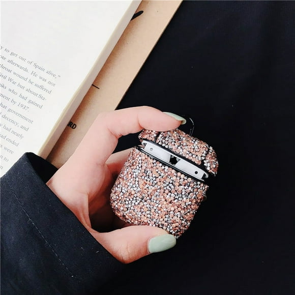 Case Cover Bling Crystals Stylish Design Protective for AirPods Charging Case for Girls