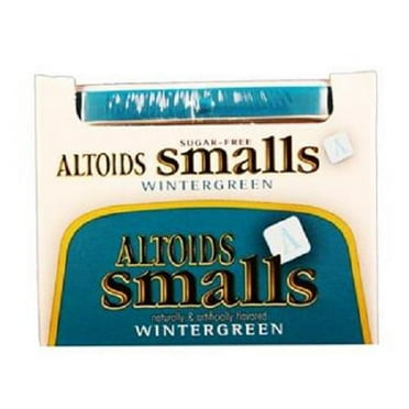 Altoids Smalls, Wintergreen Tin, Count 9 (0.37 oz ) - Mints / Grab Varieties & Flavors