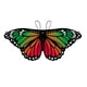 thumbnail image 2 of ButterflyBack Hanging ButterflyDecorative BalloonsKids Toy ButterflyCloak Garden Flag Decoration, 2 of 5