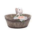 thumbnail image 1 of Grand Transparent 3 Types Mignon Animal Pot de Fleurs Carné Style Campagnard Américain Pots pour Succulentes Résine Mini Pots de Fleurs Pots de Fleurs Mode Jardinières, 1 of 6