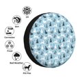 thumbnail image 4 of Fotbe Black White Gray Rabbit Funda de Llanta de Repuesto con Estampado, Engrosada, Ajuste Universal para Jeep, Remolque, RV, SUV, Camión-14 inch, 4 of 6