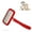 Red, variant on Extra Long Pin Brush for Large Dog Matted Hair, Grooming Wire Brush for Pets Shedding Mats, Cats Deshedding and loose Hair,Removes Thick Undercoat,Tangled Hair,Dander,Dirt,Rubber,
