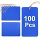 thumbnail image 1 of 100 Piezas Etiquetas de Envío de Plástico Azul, 3.5" x 2" Etiquetas Impermeables con Hilo y Alambre para Garaje, Etiqueta de Inventario, 1 of 7