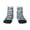 2 Black-2, variant on Police Car Pattern Quarter Crew Socks,Toe Seamed Ankle Socks,Cotton Cushioned Breathable Athletic Crew Sports Socks