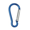 thumbnail image 6 of 5/10/50 pcs Aluminum Carabiner Key Chain Clip Outdoor Camping Keyring Snap Hook Water Bottle Buckle Kit Climbing Accessories, 6 of 11