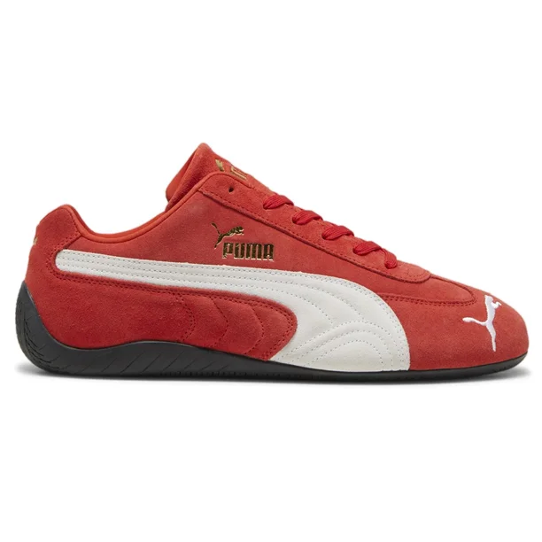 PU & MA Speedcat Og Lace Up Womens Red Sneakers Casual Shoes 40098602