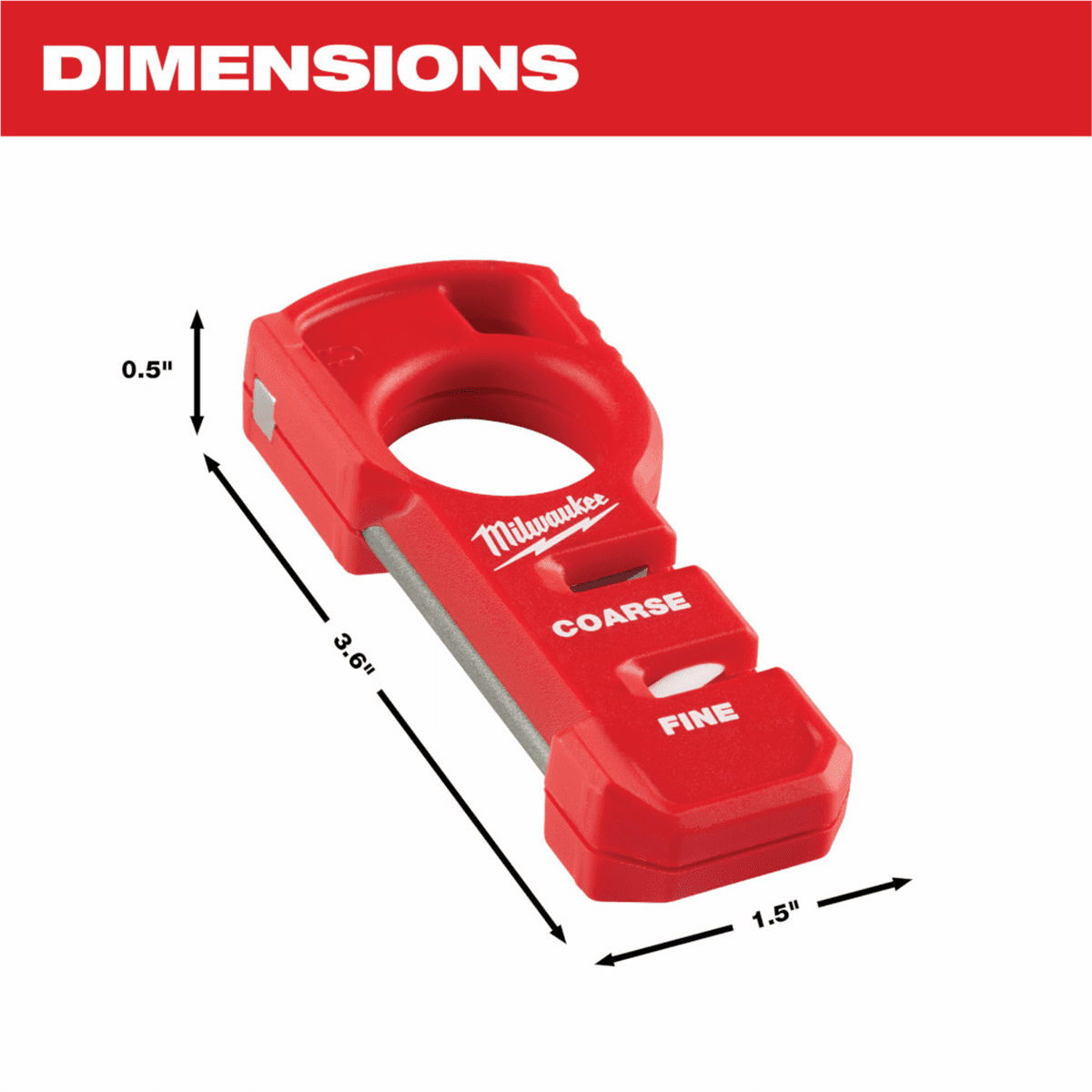 Milwaukee Compact Knife Sharpener - 48-22-1590